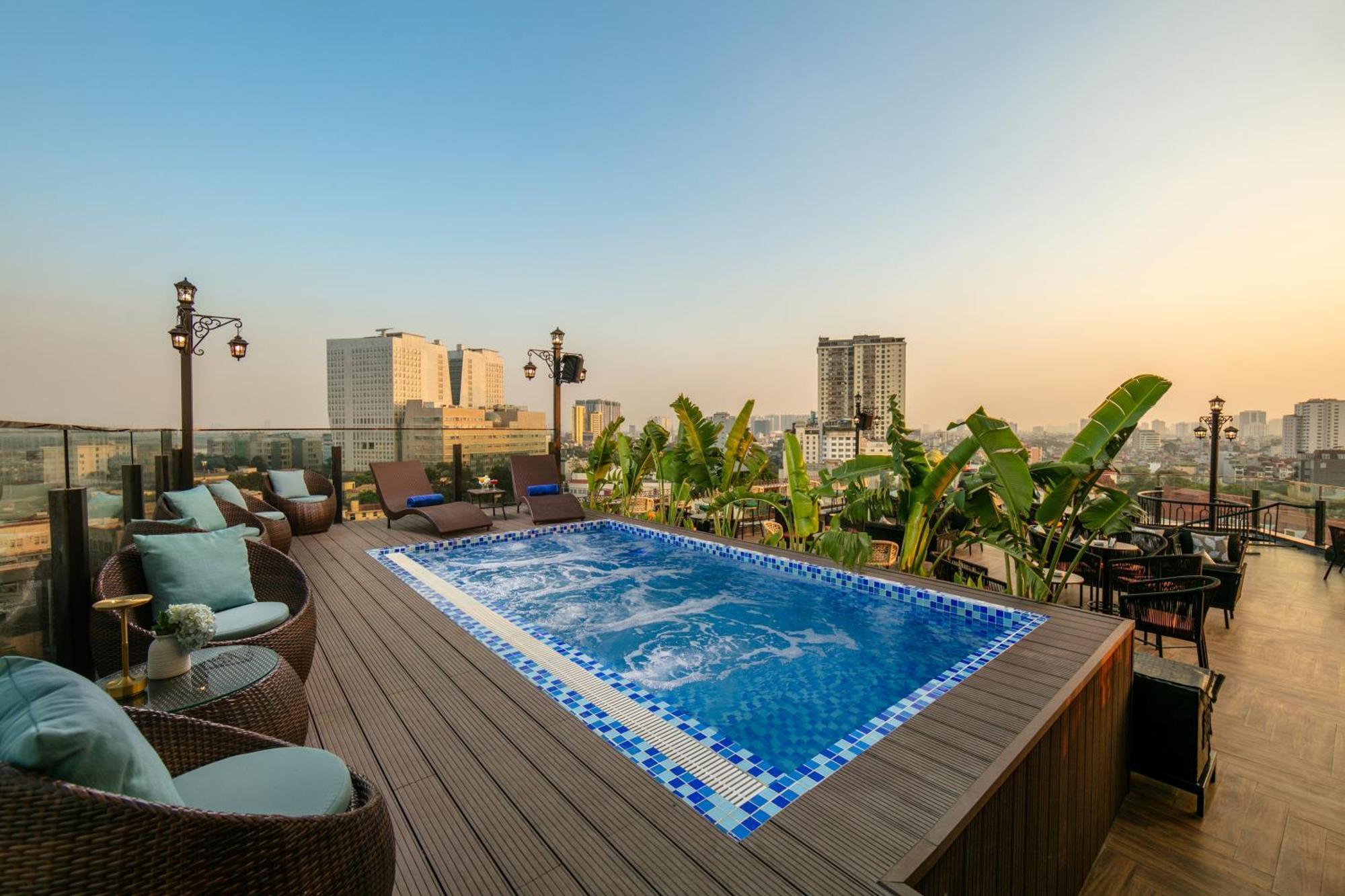 May De Ville Corner Hotel ฮานอย ภายนอก รูปภาพ