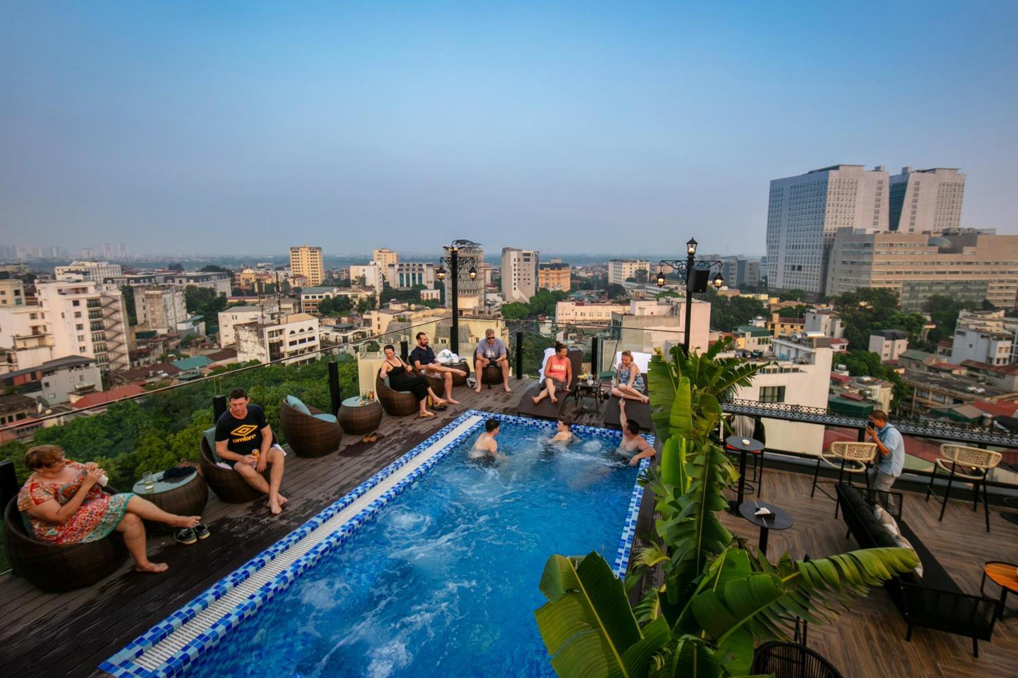 May De Ville Corner Hotel ฮานอย ภายนอก รูปภาพ