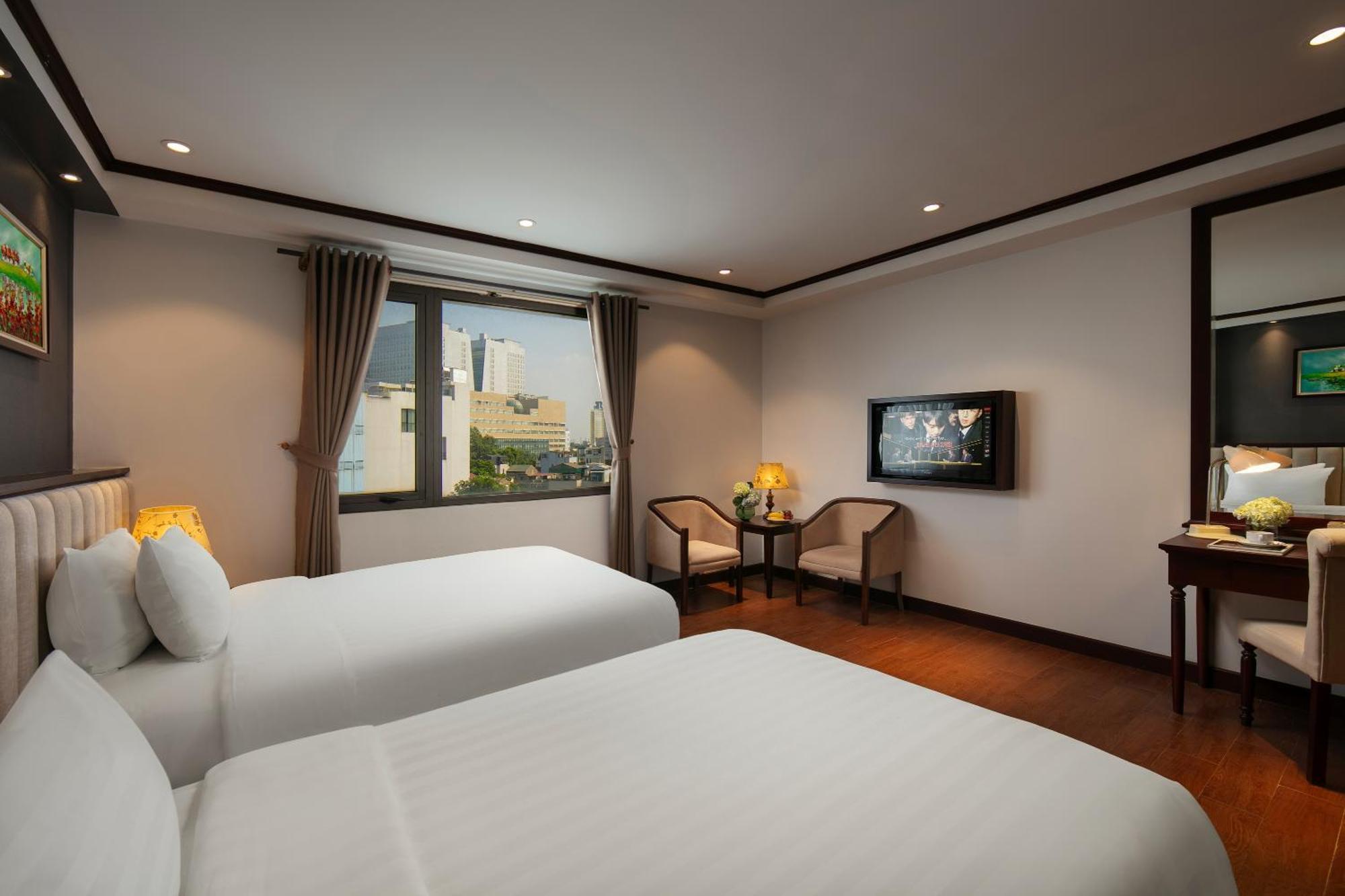 May De Ville Corner Hotel ฮานอย ภายนอก รูปภาพ
